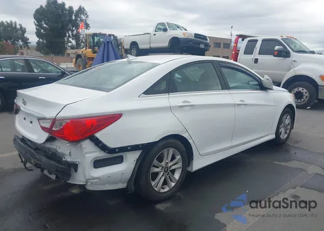 2014 Hyundai Sonata Gls from USA, damaged, VIN 5NPEB4AC5EH903657